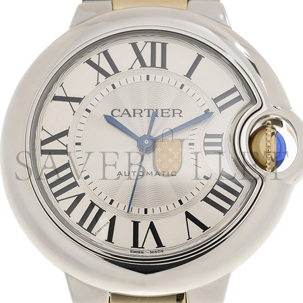 CARTIER BLUE BALLOON SERIES 33MM WATCH W2BB0029
